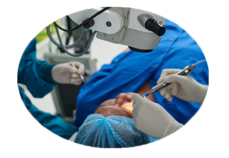 Eye surgery outpatient procedure